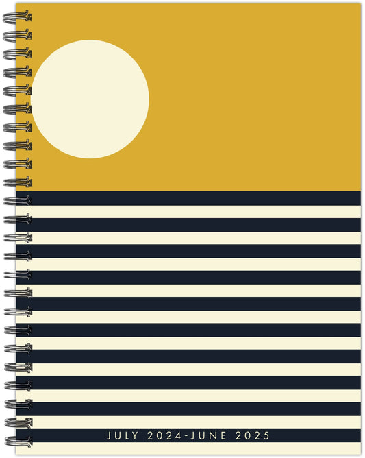 Modern Sunset Academic July 2024 - June 2026 Softcover Planner