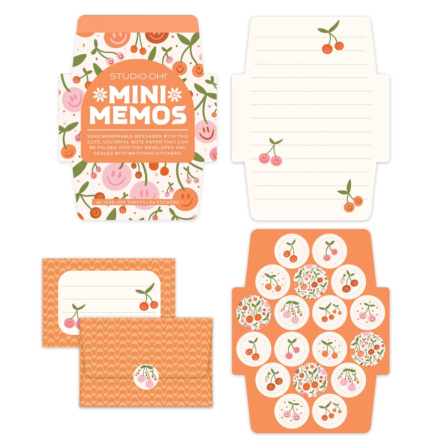 Be All Smiles Mini Memo with Stickers