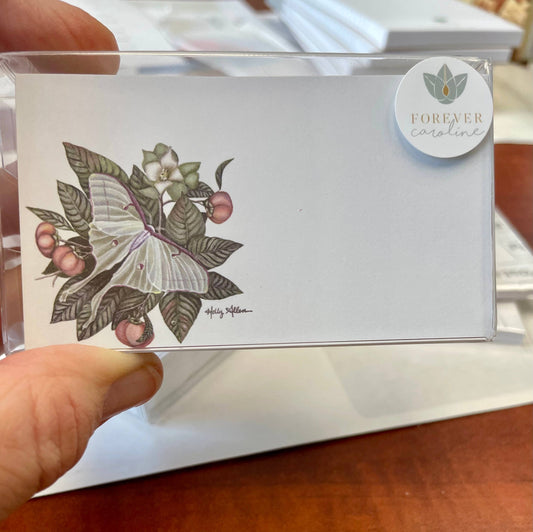Luna Moth "Love Notes" Pack of 60 Tiny Cards