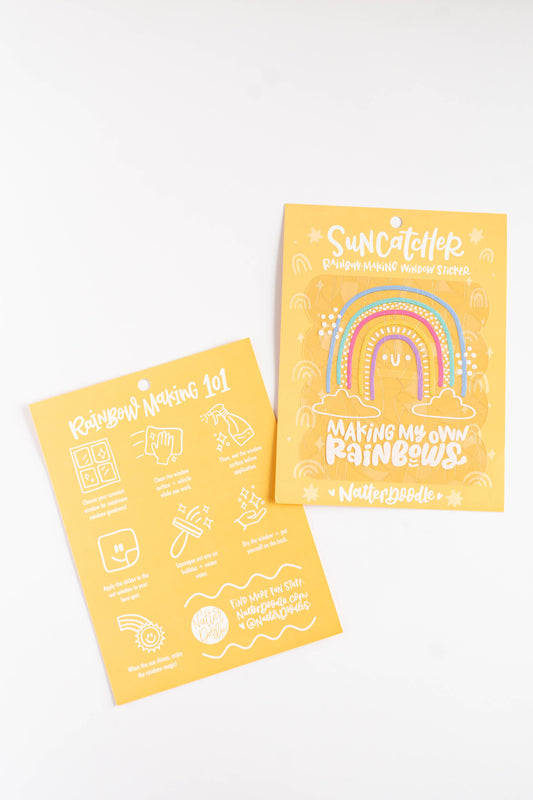 Making My Own Rainbows – Prismatic Pastel Window Suncatcher
