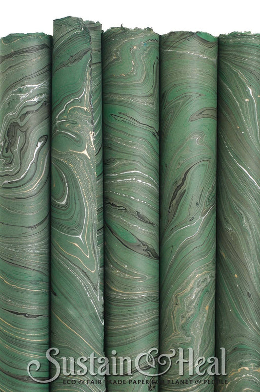Dark Green Marble Sheet