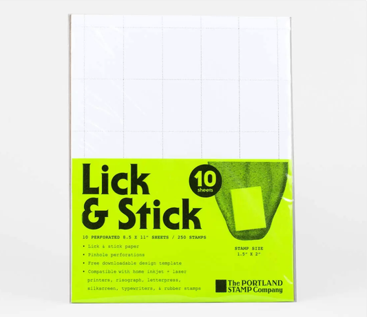Lick & Stick: Standard: 10-pack