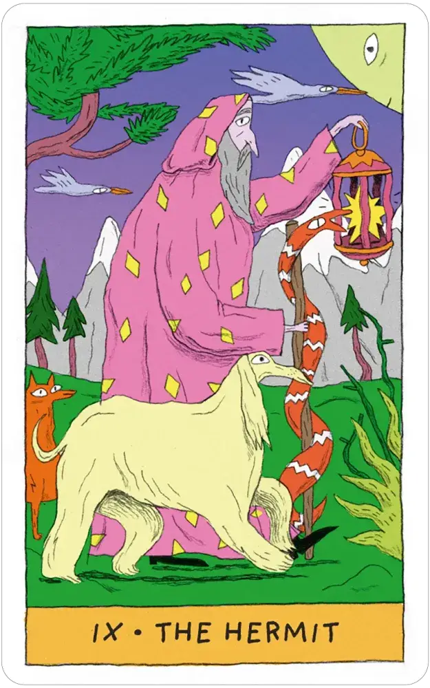 Whimsical Witch Tarot in a Tin