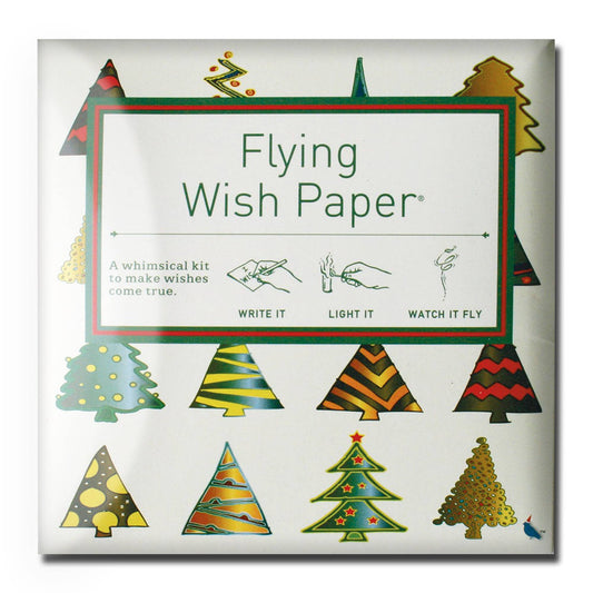 Holiday Trees Mini Flying Wish Paper