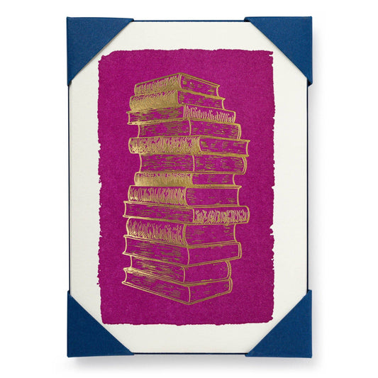 Gold Books Note Cards