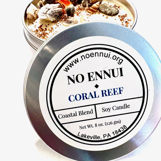 Coral Reef: 4 oz Artisanal Soy Candle