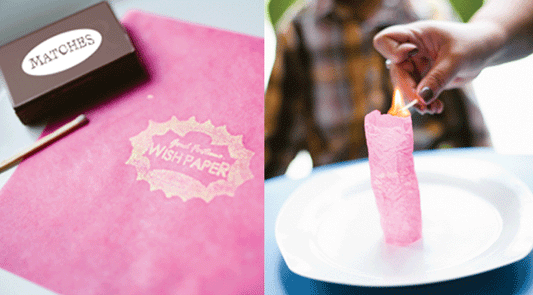 Wish Paper Gold and Silver