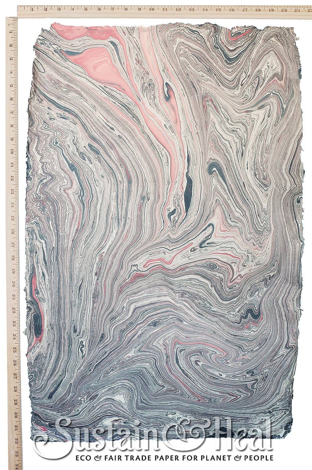 Gray and Pink Marble Sheet