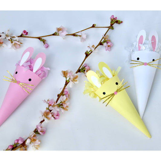 Mini Surprise Cone Easter Bunny - Assortment of Styles