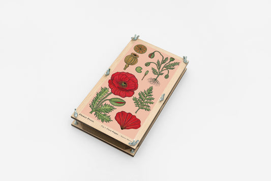 Large Flower Press - Vintage Poppy (US Warehouse)