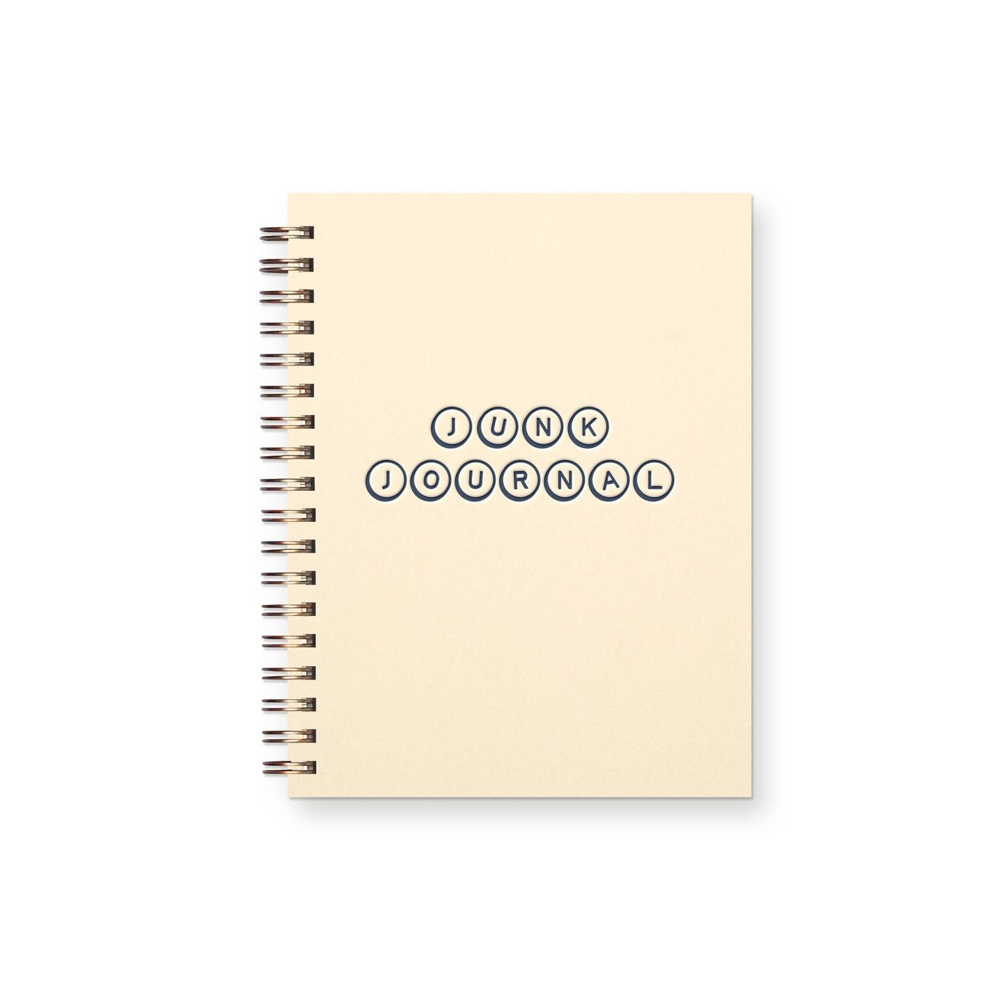 Junk Journal Beads Journal : Dot Grid Notebook