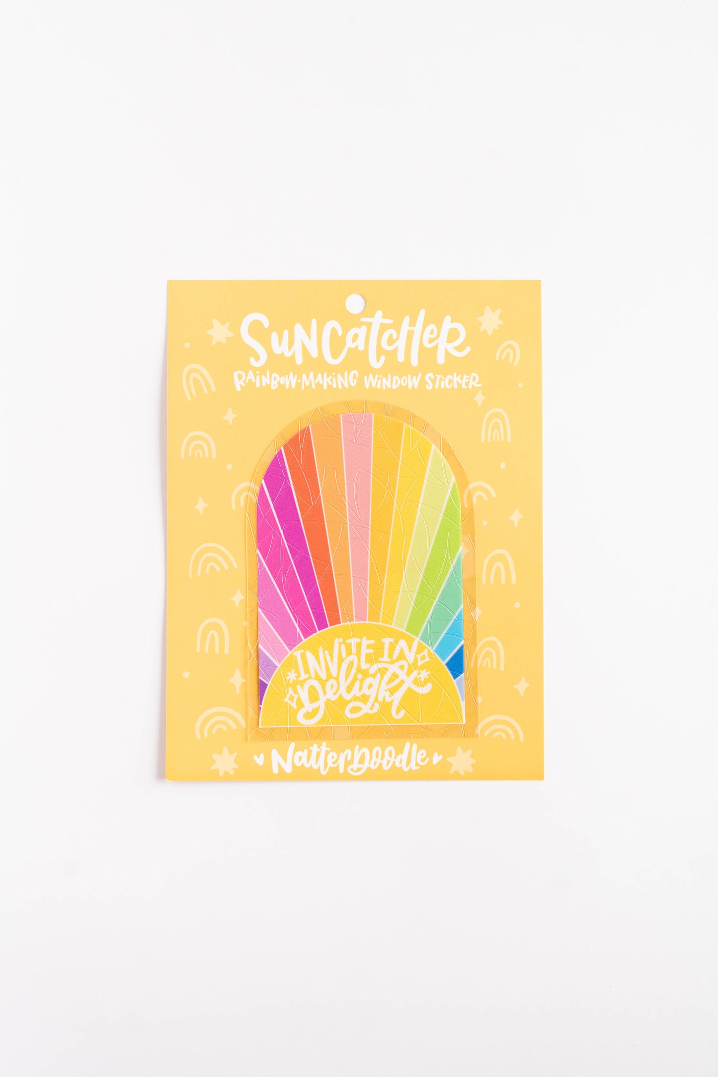 Invite In Delight Suncatcher Prismatic Rainbow Window Decor