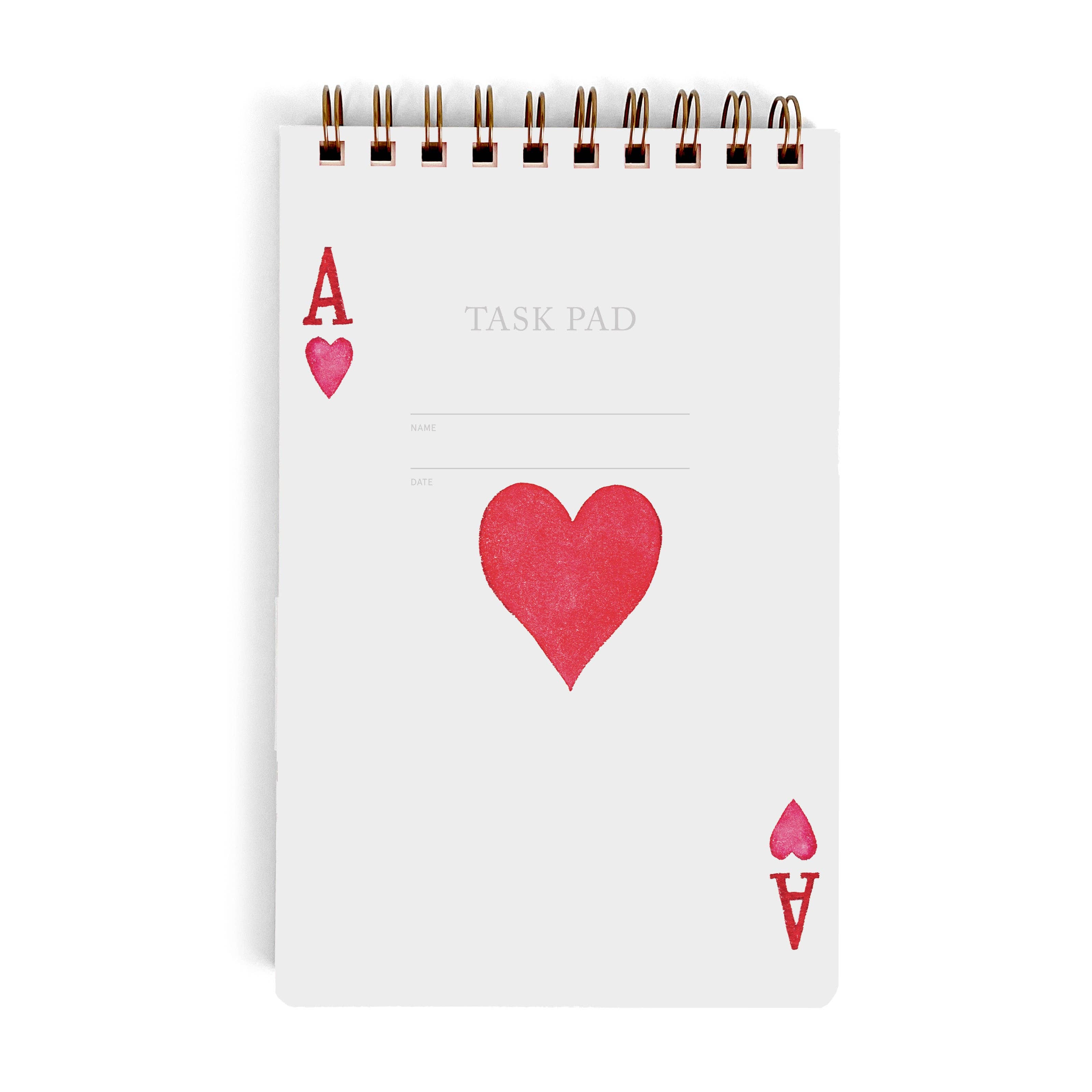 Ace Task Pad | Spiral Lined Notebook Journal – The Paper Canopy