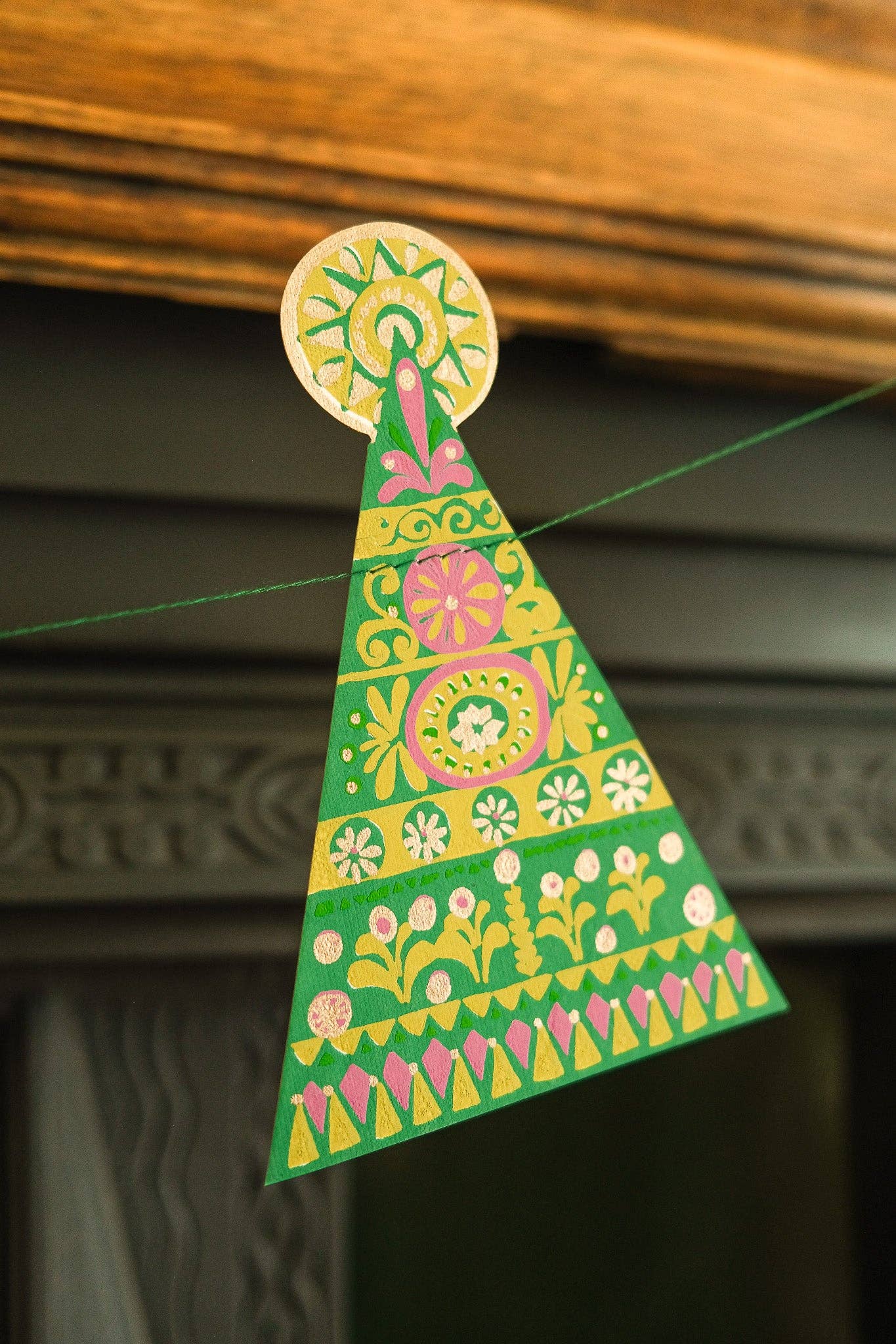 Midcentury Trees Garland