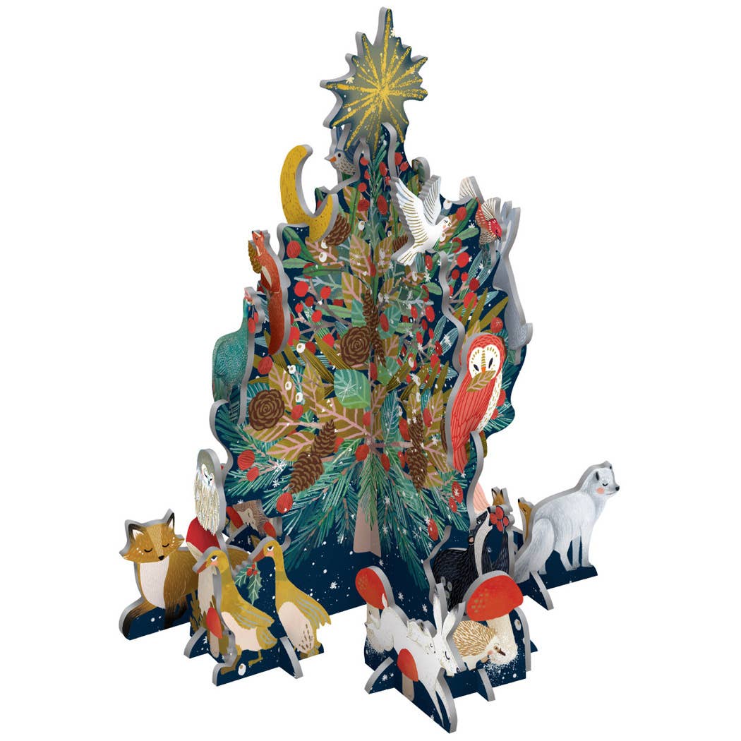 Forest Sanctuary Tree Petite Pop & Slot Advent Calendar