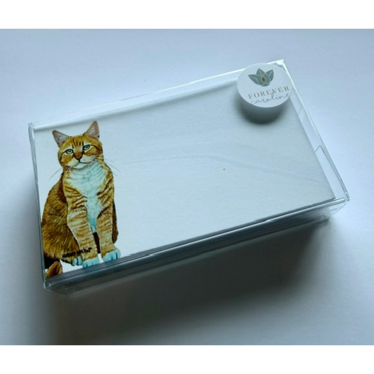 Orange Cat Tiny Cards | Pack of 60 "Love Notes"