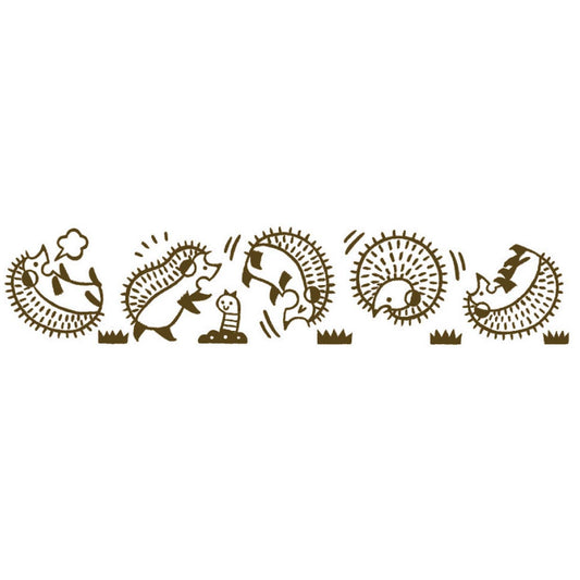 Mini Deco Rollers: Hedgehogs
