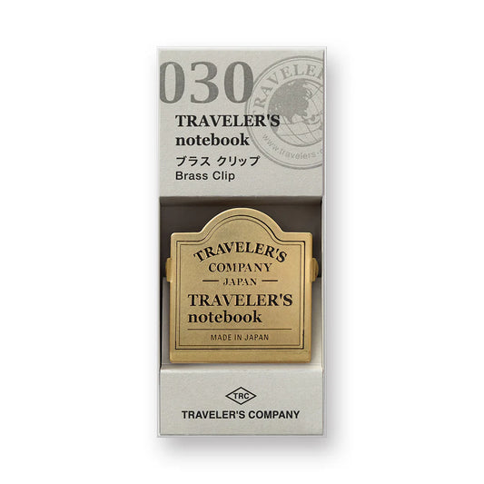 Traveler’s Notebook - 030 Brass Clip