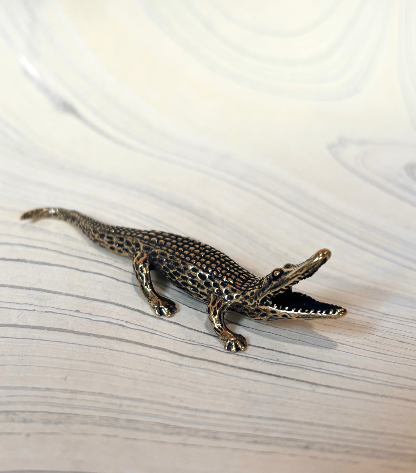 Brass Alligator