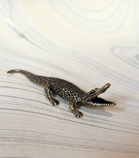 Brass Alligator