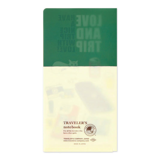 TRAVELER'S Notebook - Clear Folder 2025