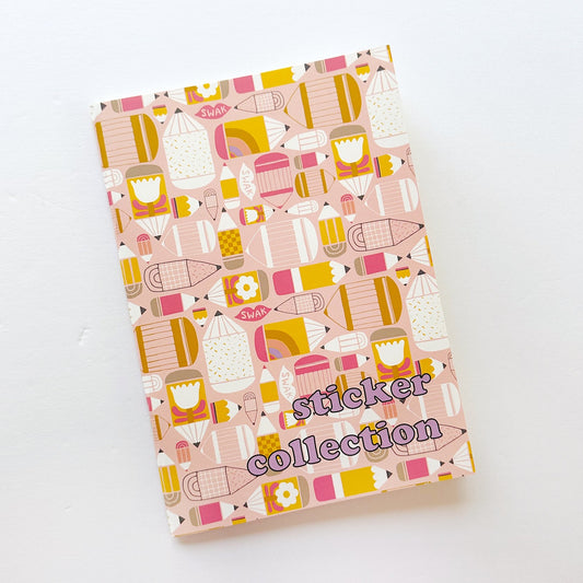 2025 Pencil Pattern Sticker Book