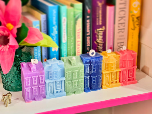 Charleston Rainbow Row Candle Set