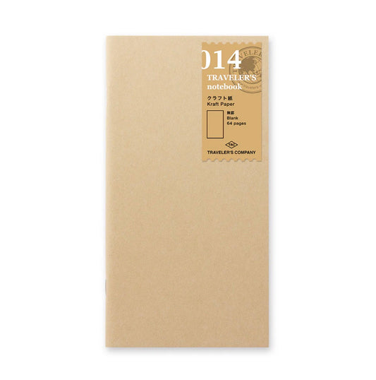 TRAVELER'S Notebook Refill - 014 Kraft Paper