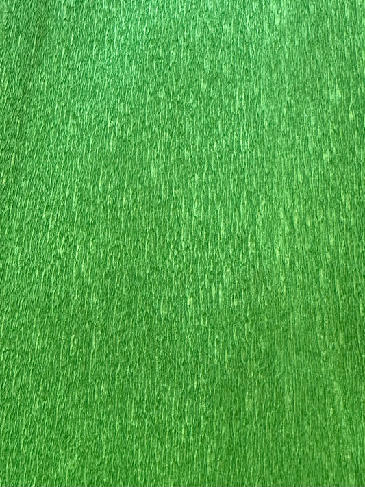 Forest Green Single Sided Crepe Paper