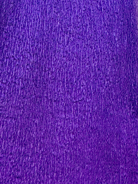 Purple Single Sided Crepe Paper