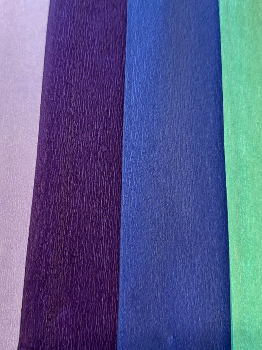 Lavender Single Sided Crepe Paper