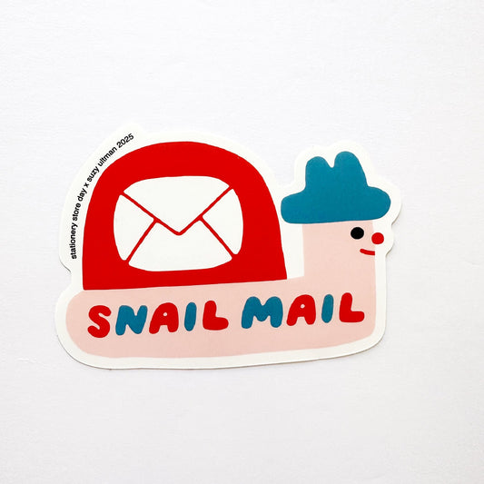 2025 Vinyl Sticker - Mail Snail