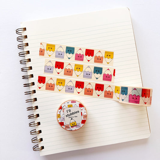 2025 Wide Washi Tape - Li’l Stubbies