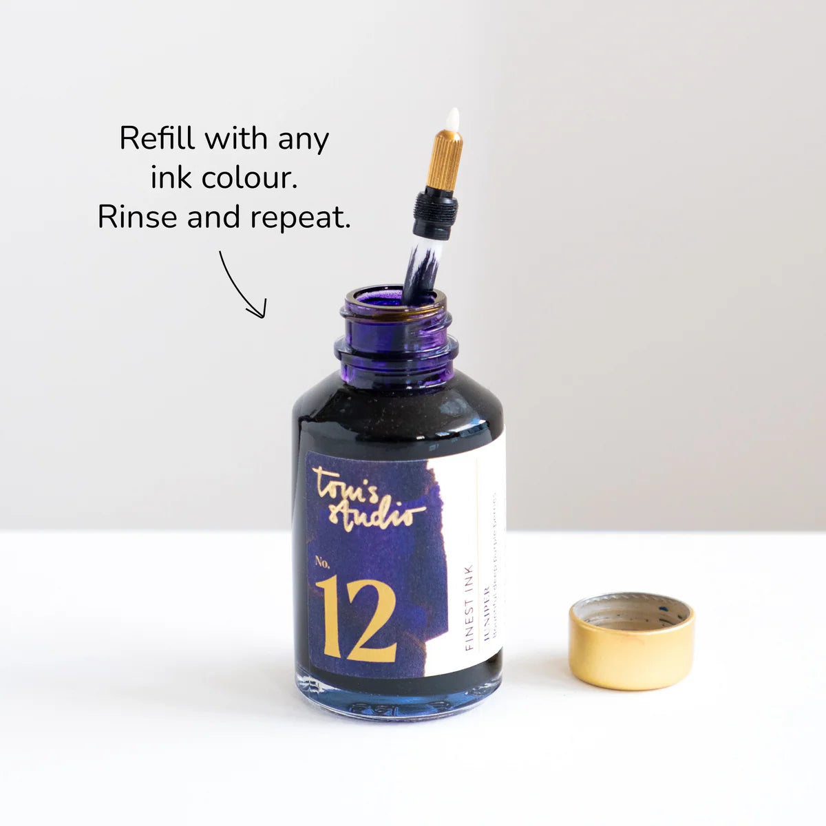 Lumos Pro - Refillable Multi-Tip Pen: Blue Raspberry / Duo Tip