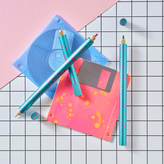 Lumos Pro - Refillable Multi-Tip Pen: Blue Raspberry / Duo Tip