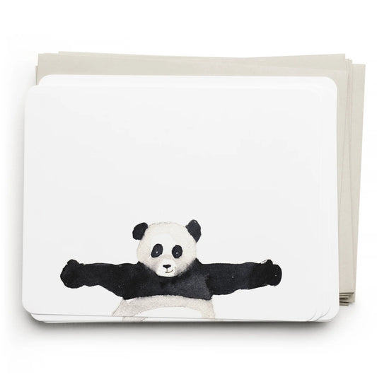 Panda Hug Flat Note Set