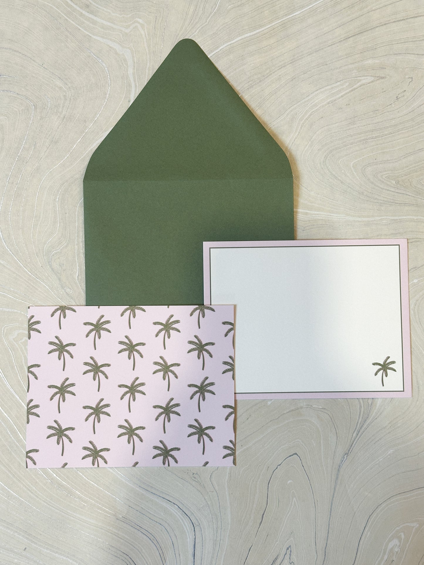 Palm Paradise Boxed Stationery Set