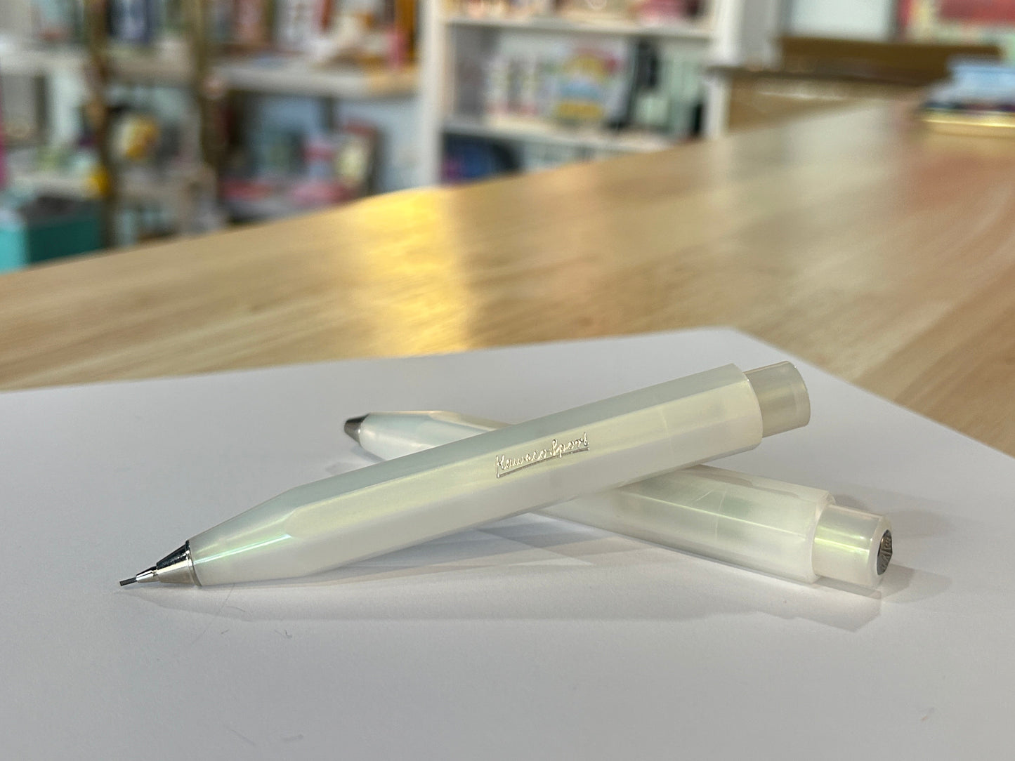 Kaweco Lunar Pencil - Light Green (Pearl)