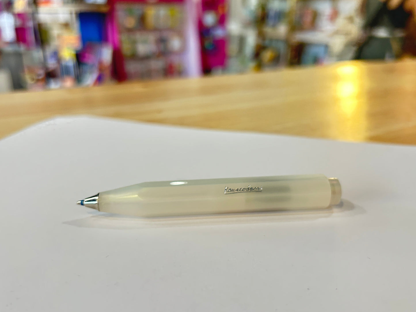 Kaweco Lunar Ballpoint Pen - Light Green (Pearl)