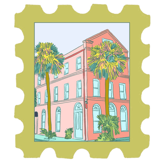 Charleston Stickers: Jessie Reyna x The Paper Canopy