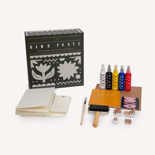 Block Printing Kit - Tulip Stationery