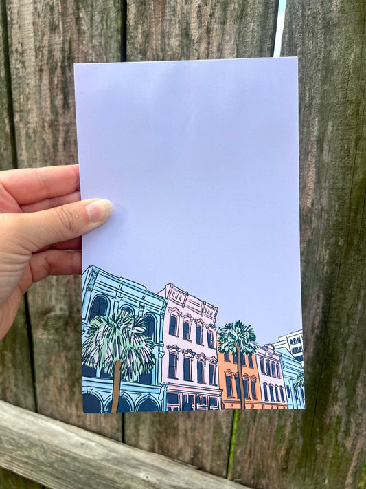 Charleston Notepad: Jessie Reyna x The Paper Canopy