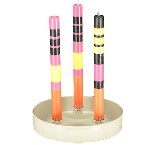 Metal Candle Platter