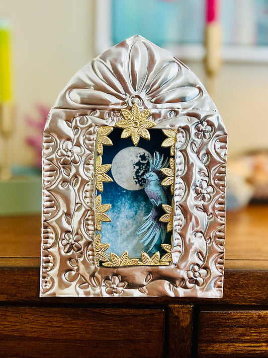 Engraved Metal Shadowbox