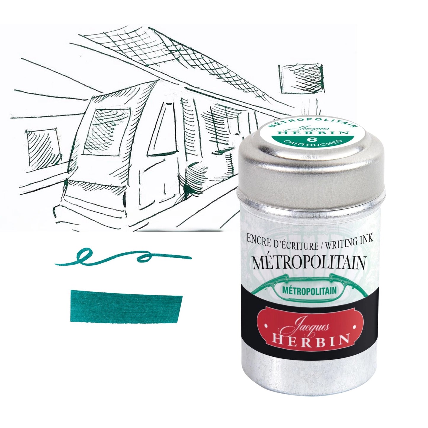 Herbin International Fountain Pen Cartridges