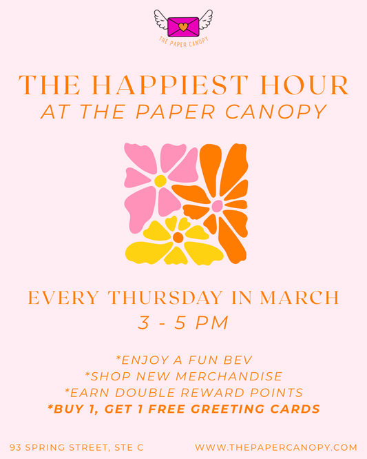 Thursdays @ The Paper Canopy this spring!