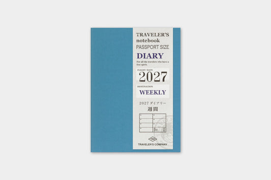 Traveler’s Passport 2027 Weekly Diary