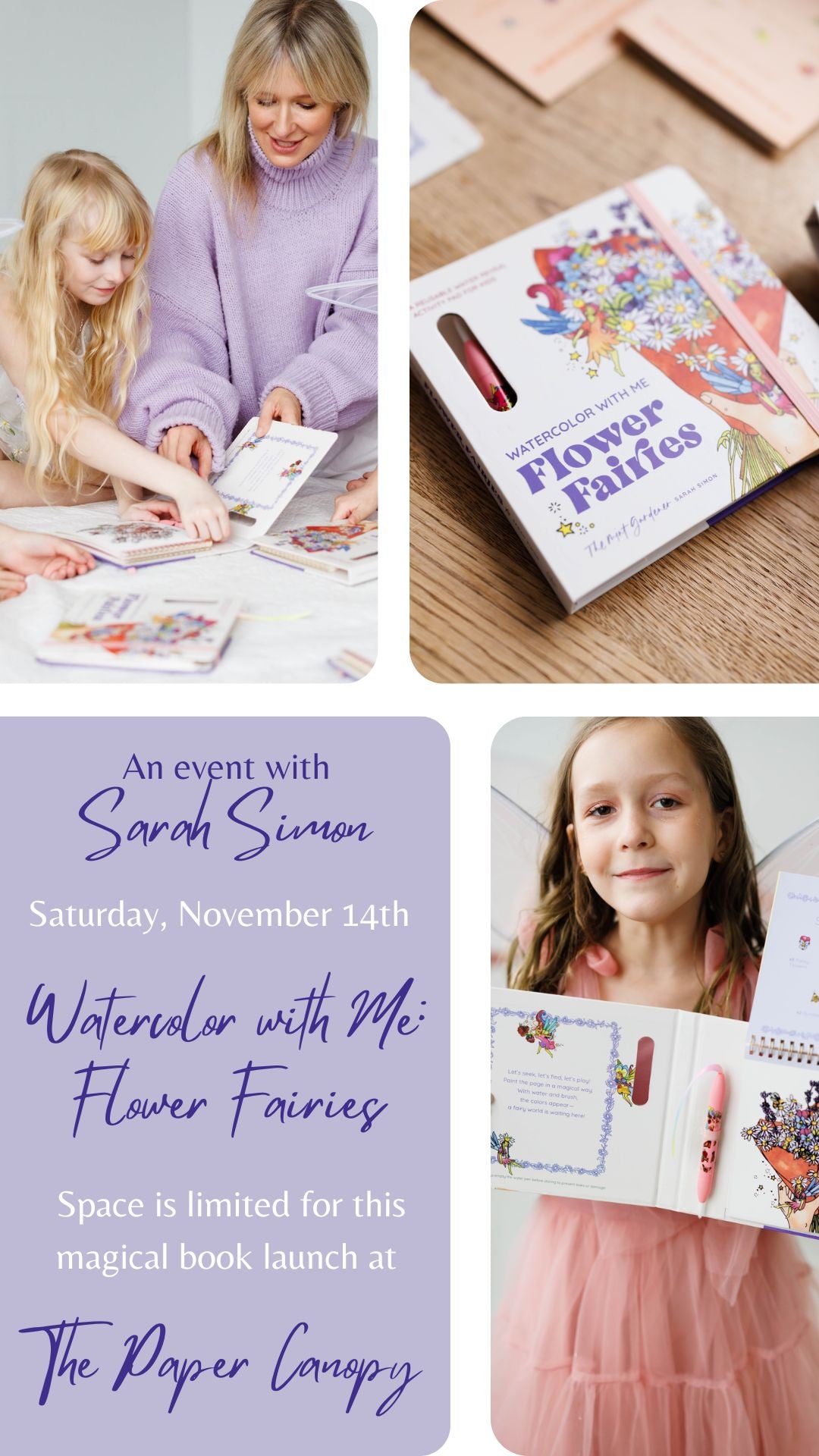 Flower Fairies - Watercolor Event with Sarah Simon