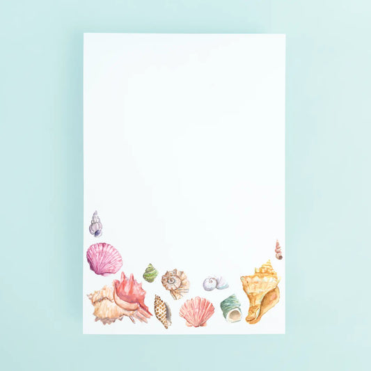 Sea Shells Notepad