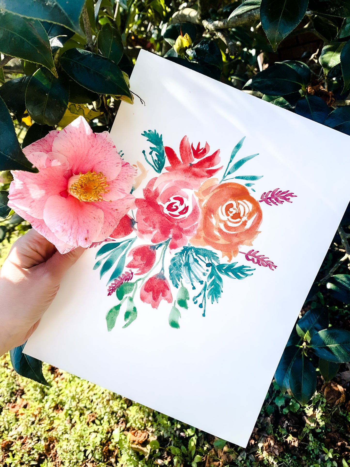 Watercolor Floral Blooms - March 3rd